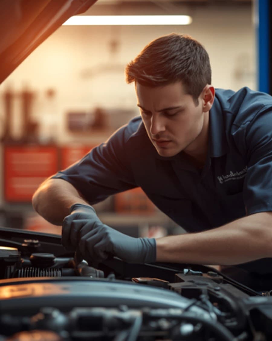 Auto Services scheduling illustration