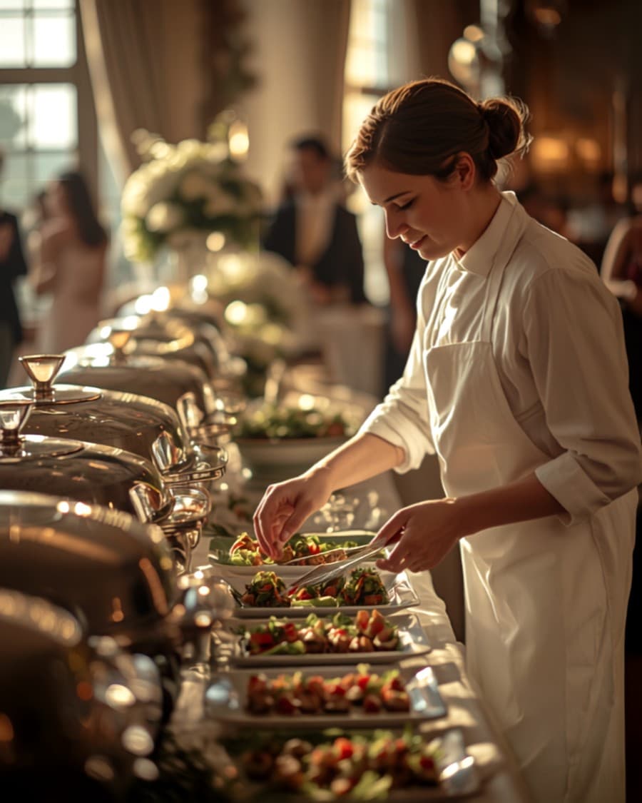 Catering & Events scheduling illustration