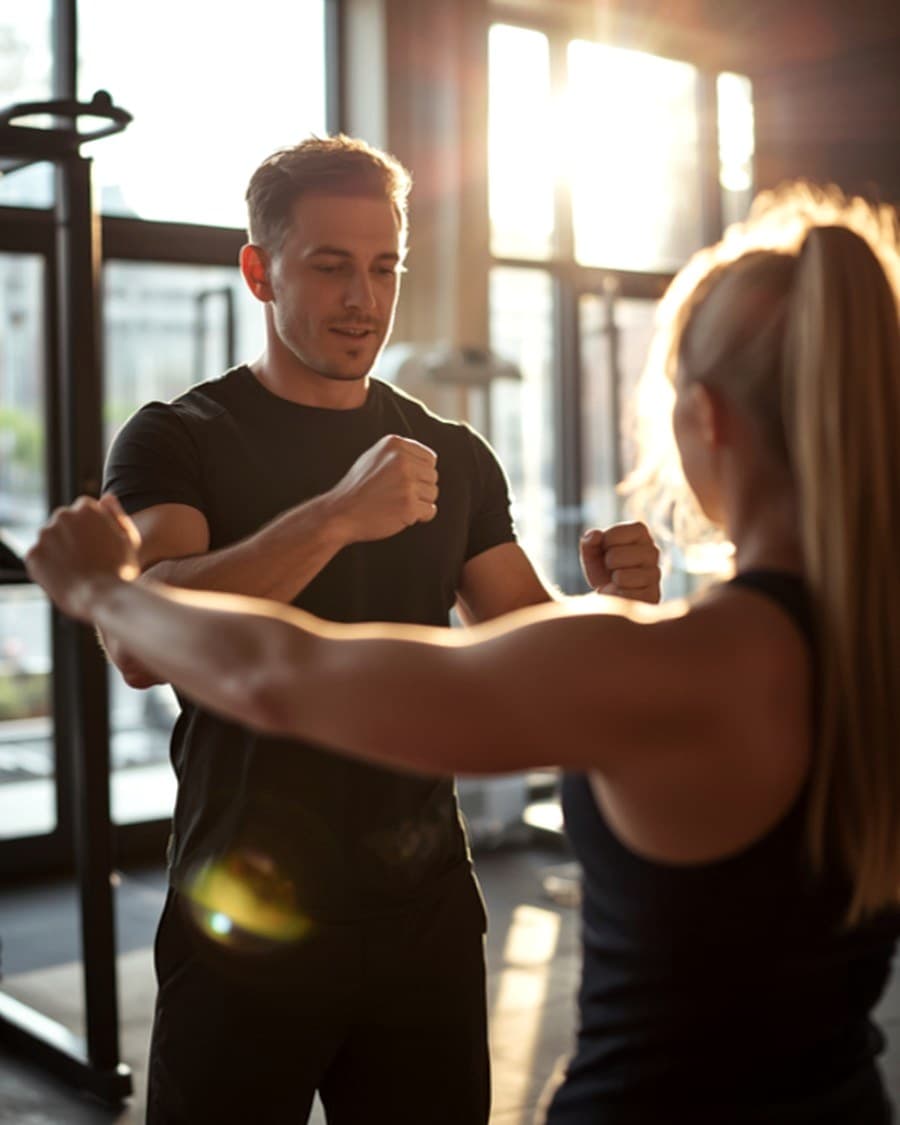 Fitness Studios & Trainers scheduling illustration